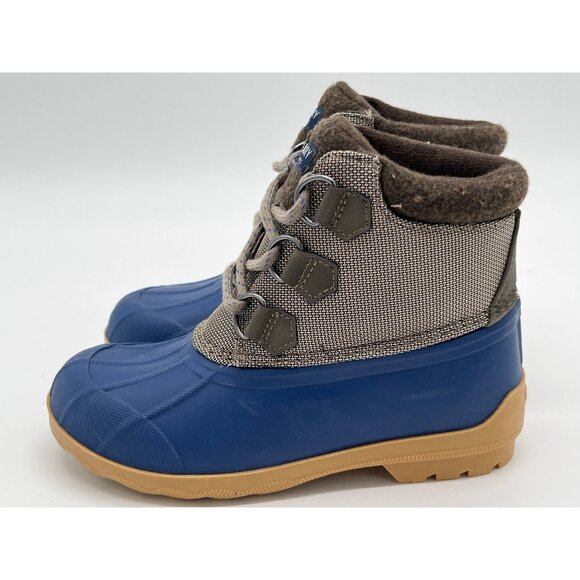 Sperry Kids Size 13 Blue Saltwater Duck Boots - Picture 2 of 8